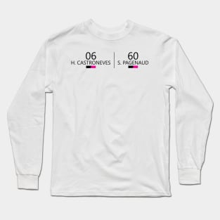 Castroneves Pagenaud black Long Sleeve T-Shirt